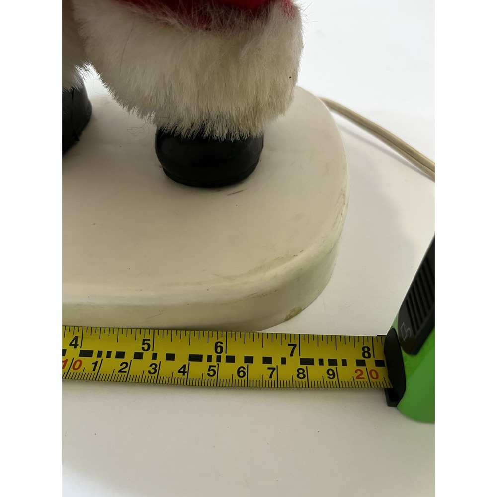 Vintage Christmas Santa's Best Santa Claus Figure Illuminated Candle 20" *Read* - Picture 14 of 16